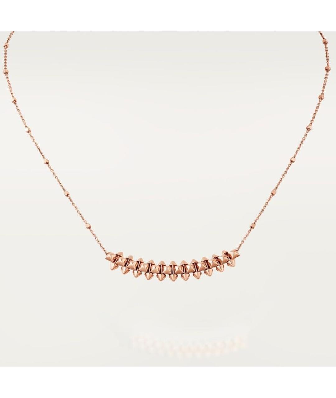 CARTIER Золотое колье из розового золота, фото 3