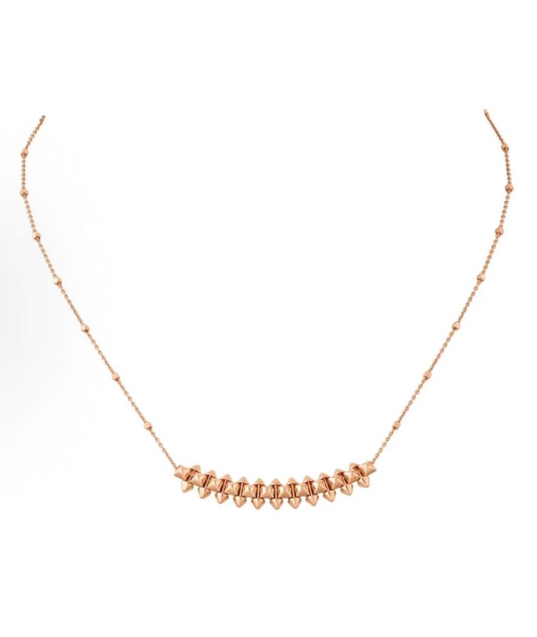 CARTIER Золотое колье из розового золота, фото 2
