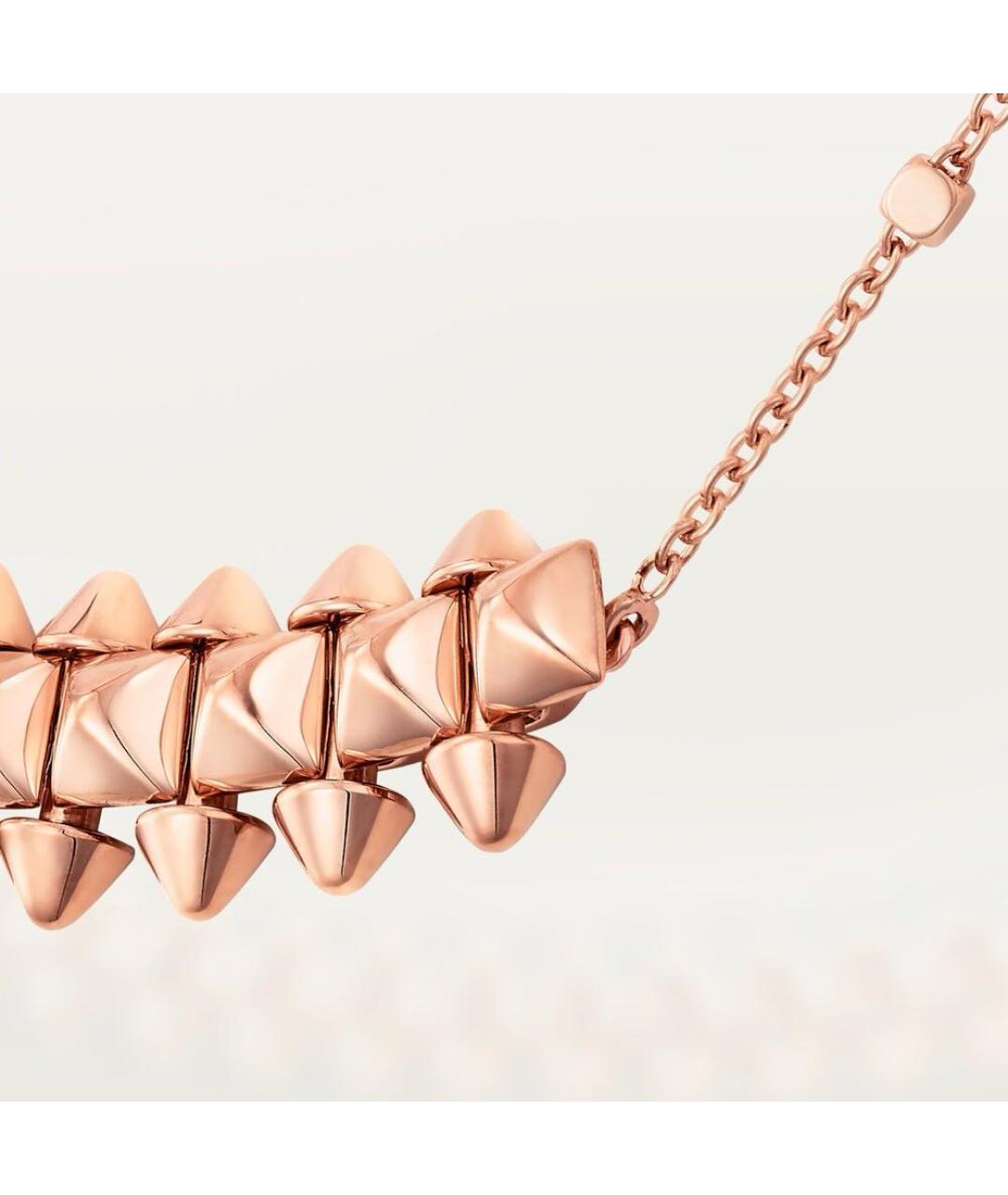 CARTIER Золотое колье из розового золота, фото 5