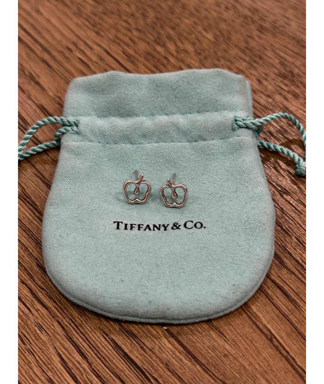 TIFFANY&CO Серебряные серебряные серьги, фото 2