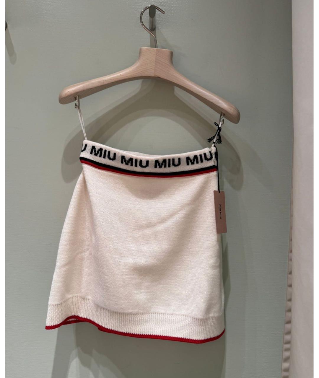 MIU MIU Юбка мини, фото 4