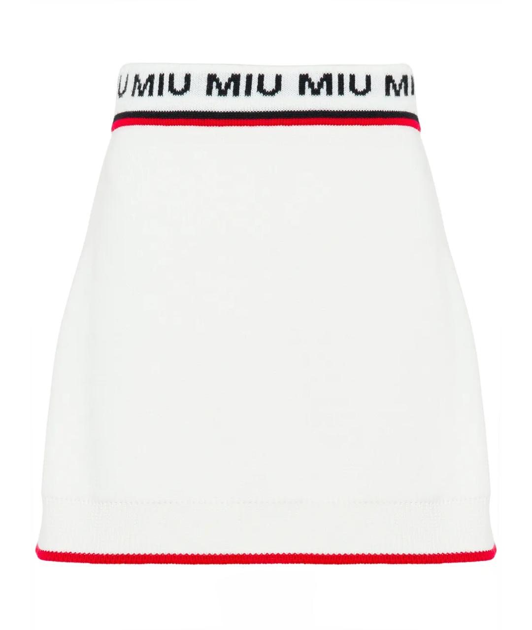 MIU MIU Юбка мини, фото 1