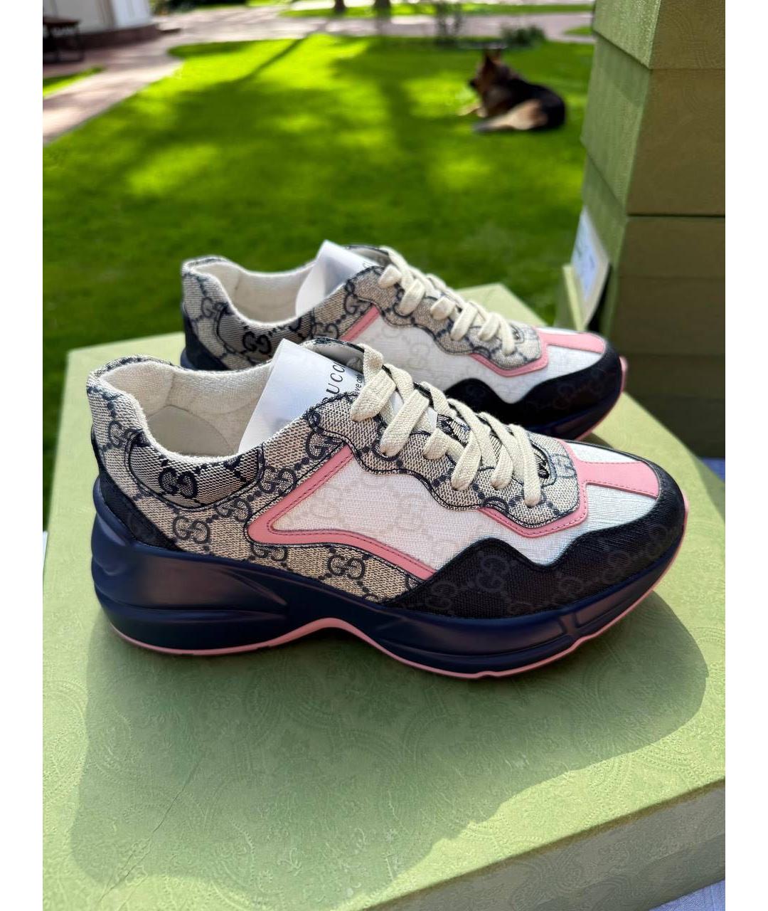 GUCCI Мульти кроссовки, фото 5