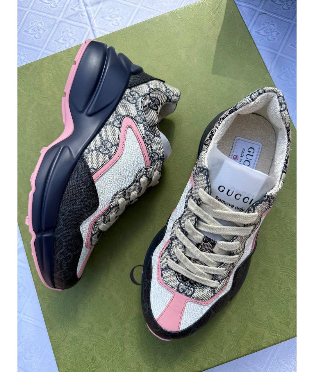 GUCCI Мульти кроссовки, фото 3