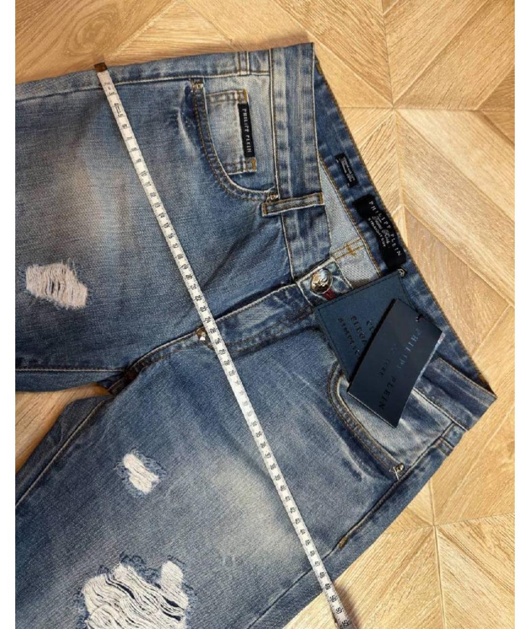 PHILIPP PLEIN Хлопковые джинсы скинни, фото 7