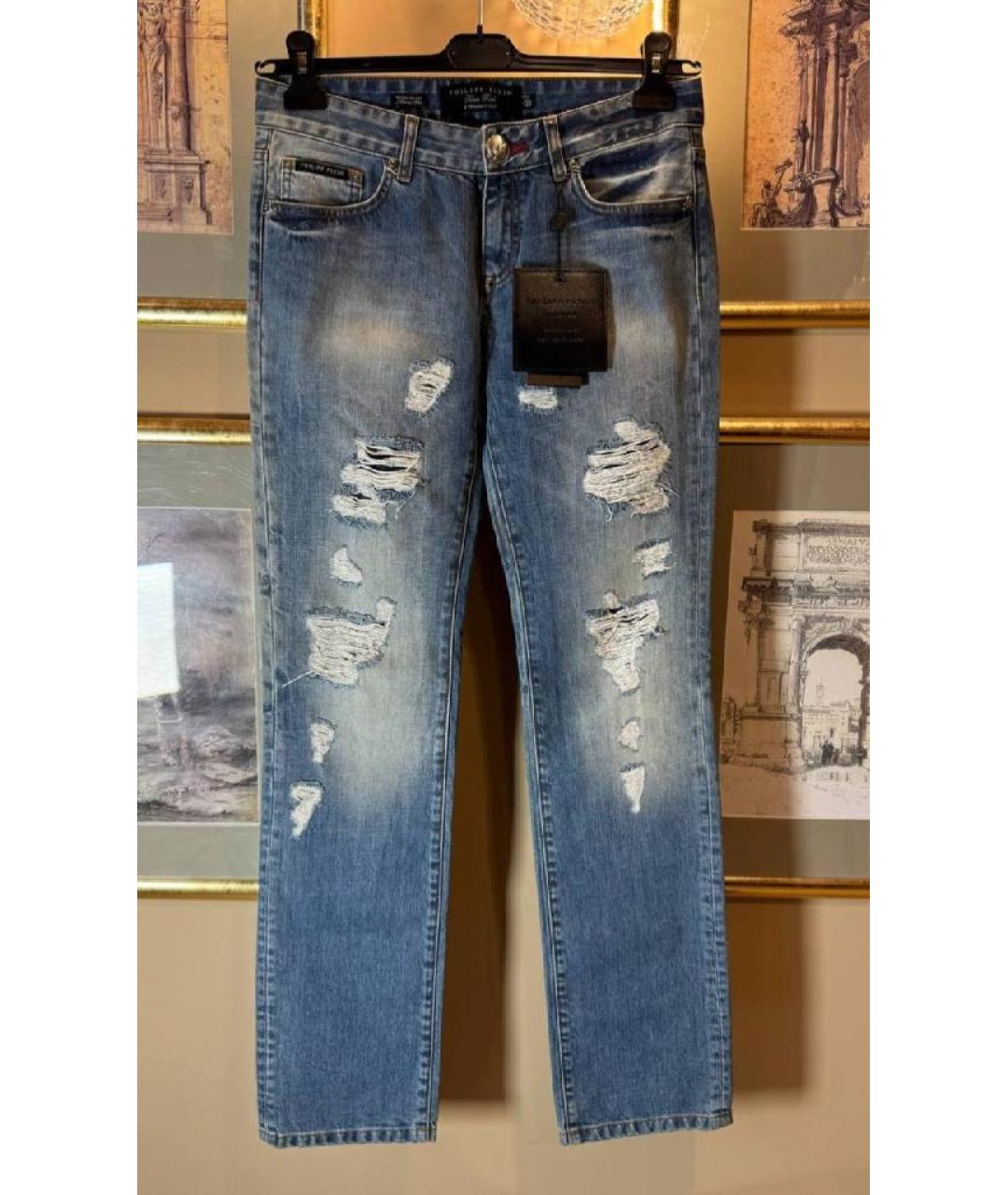 PHILIPP PLEIN Хлопковые джинсы скинни, фото 9