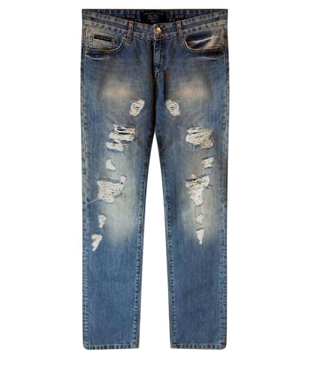 PHILIPP PLEIN Хлопковые джинсы скинни, фото 1