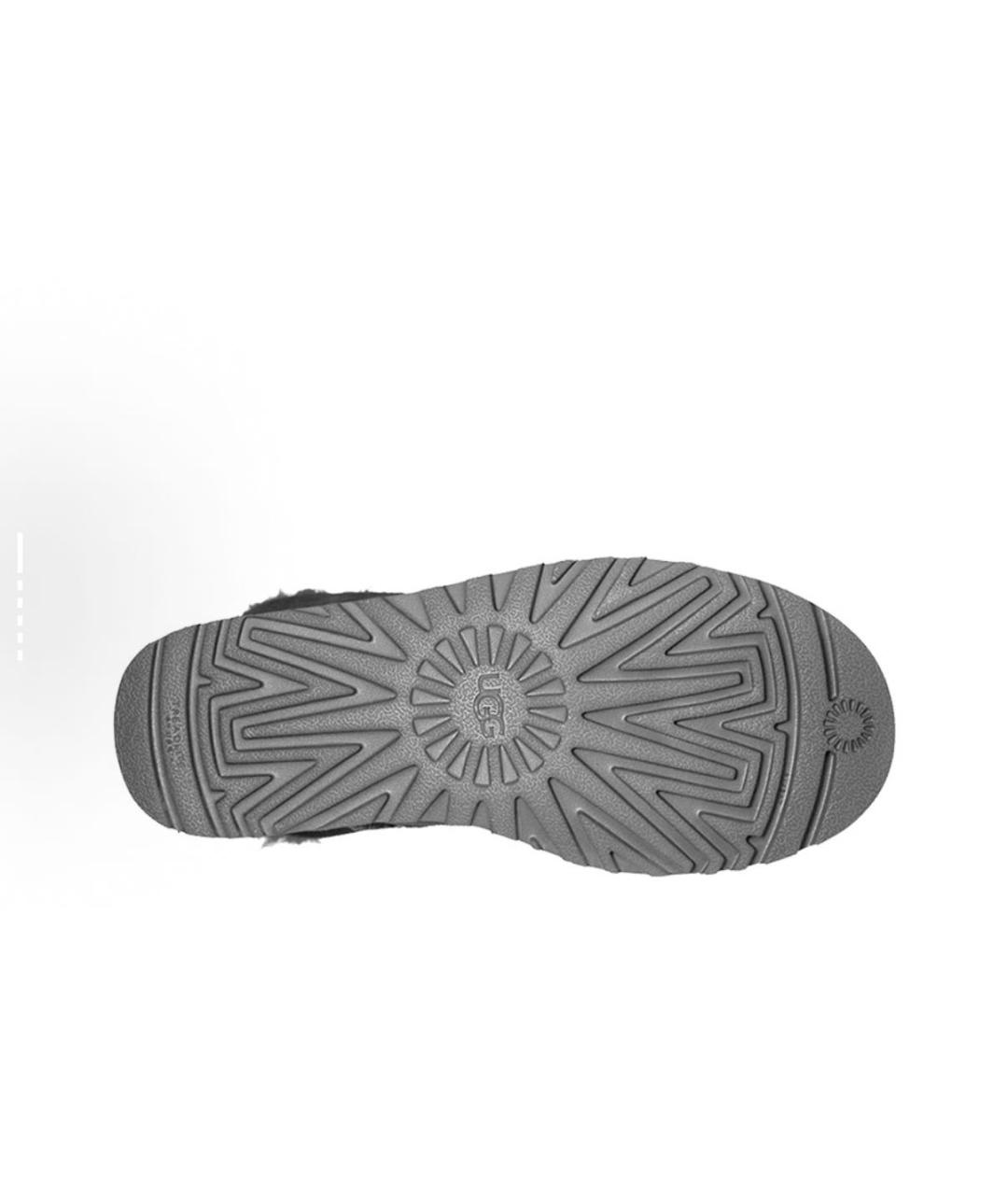UGG AUSTRALIA Антрацитовые замшевые ботинки, фото 4
