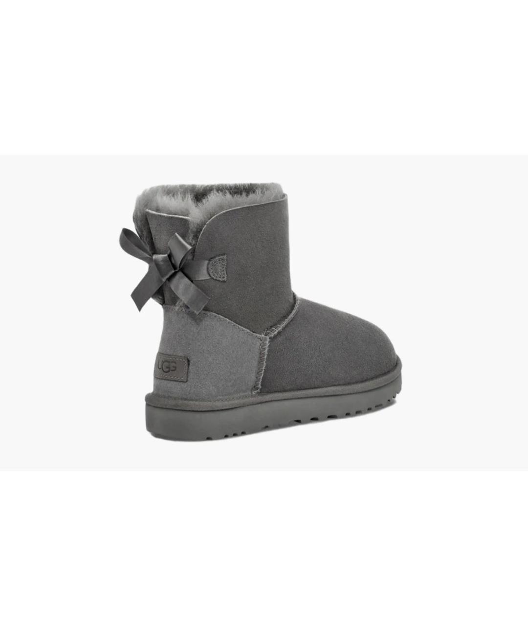 UGG AUSTRALIA Антрацитовые замшевые ботинки, фото 3