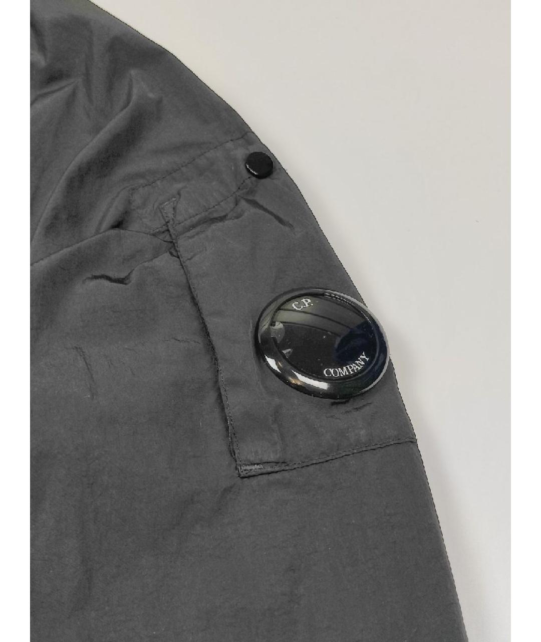 CP COMPANY Черная полиамидовая куртка, фото 4
