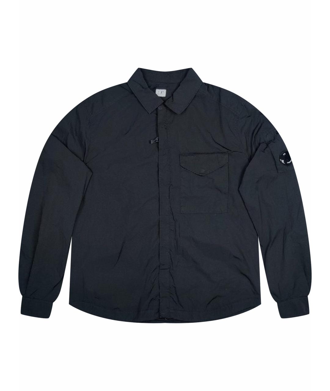 CP COMPANY Черная полиамидовая куртка, фото 1