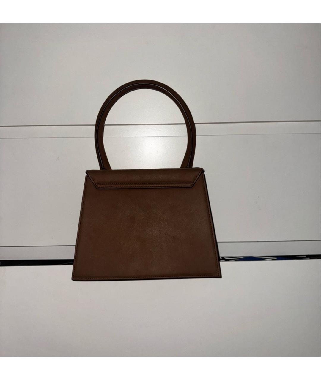 JACQUEMUS Коричневая сумка через плечо, фото 3