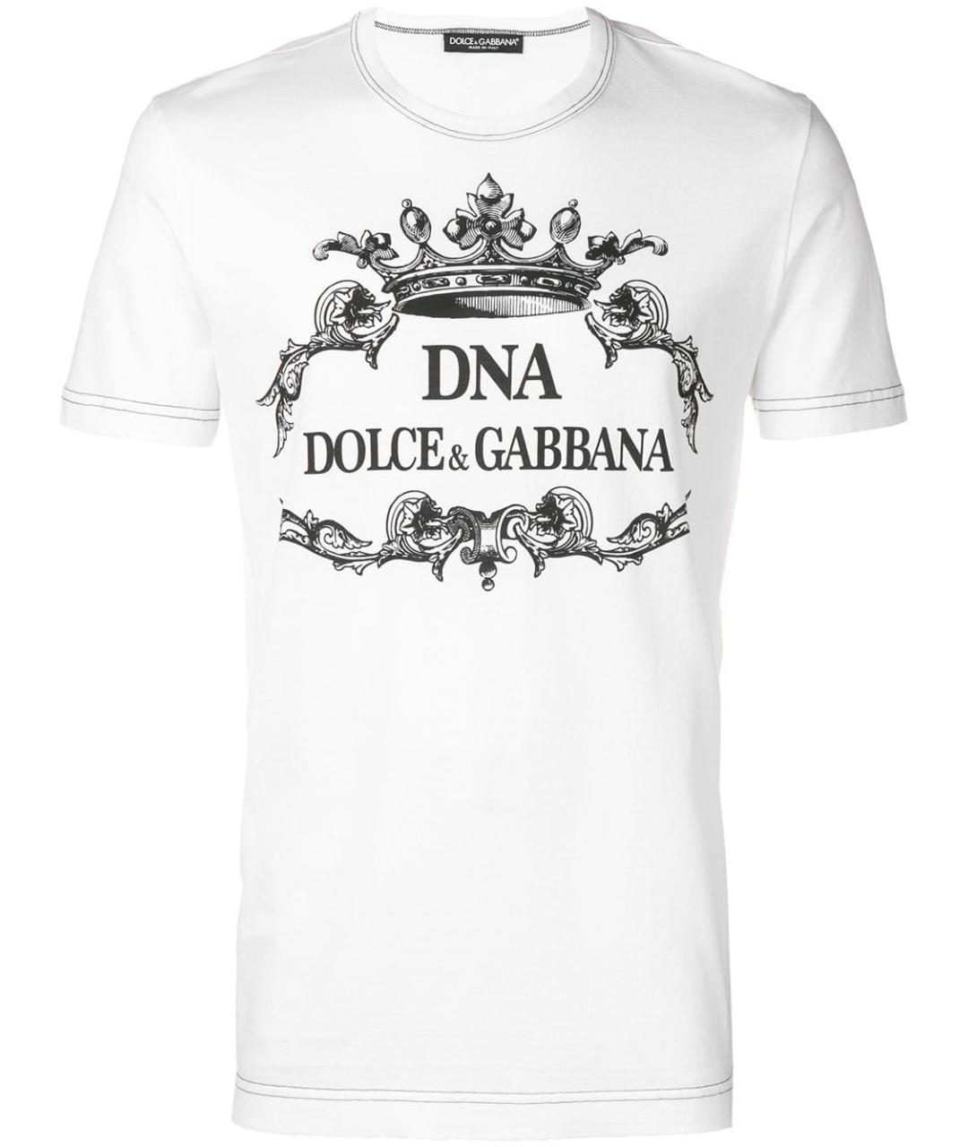 DOLCE&GABBANA Белая футболка, фото 1