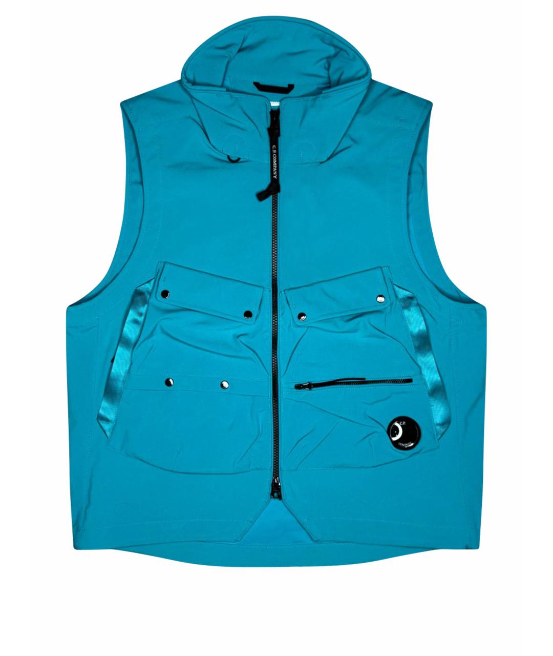 CP COMPANY Бирюзовый жилет, фото 1