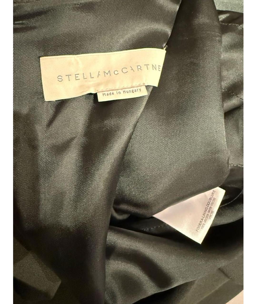 STELLA MCCARTNEY Зеленые вискозное коктейльное платье, фото 4