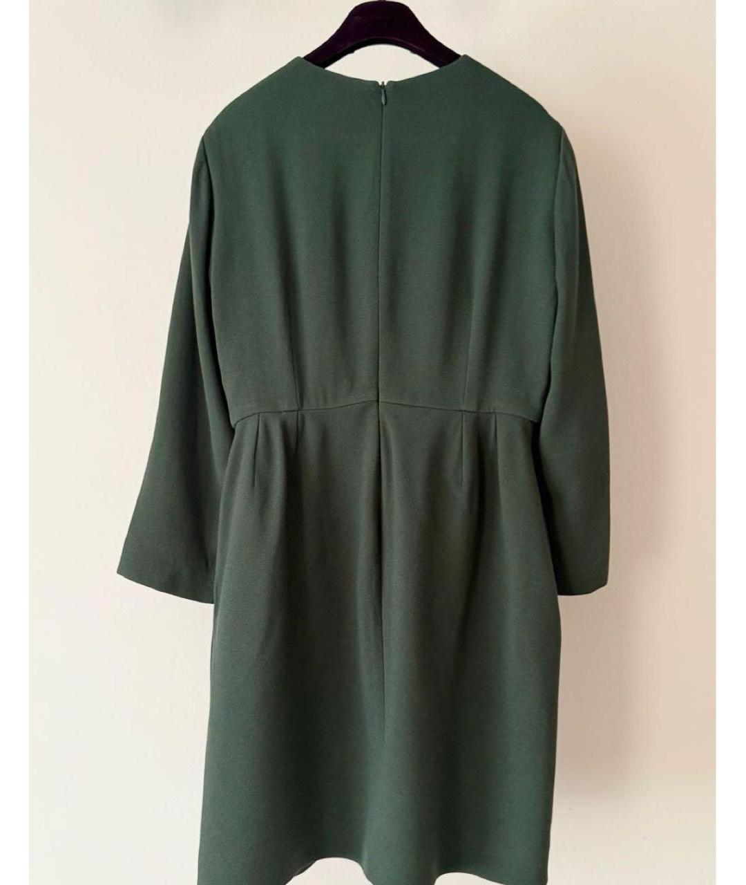STELLA MCCARTNEY Зеленые вискозное коктейльное платье, фото 1