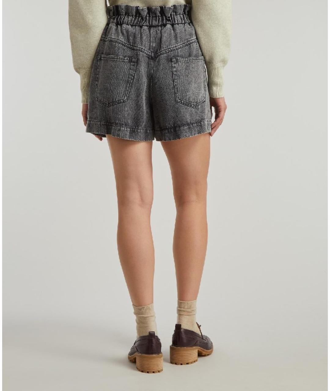 ISABEL MARANT ETOILE Антрацитовые шорты, фото 9