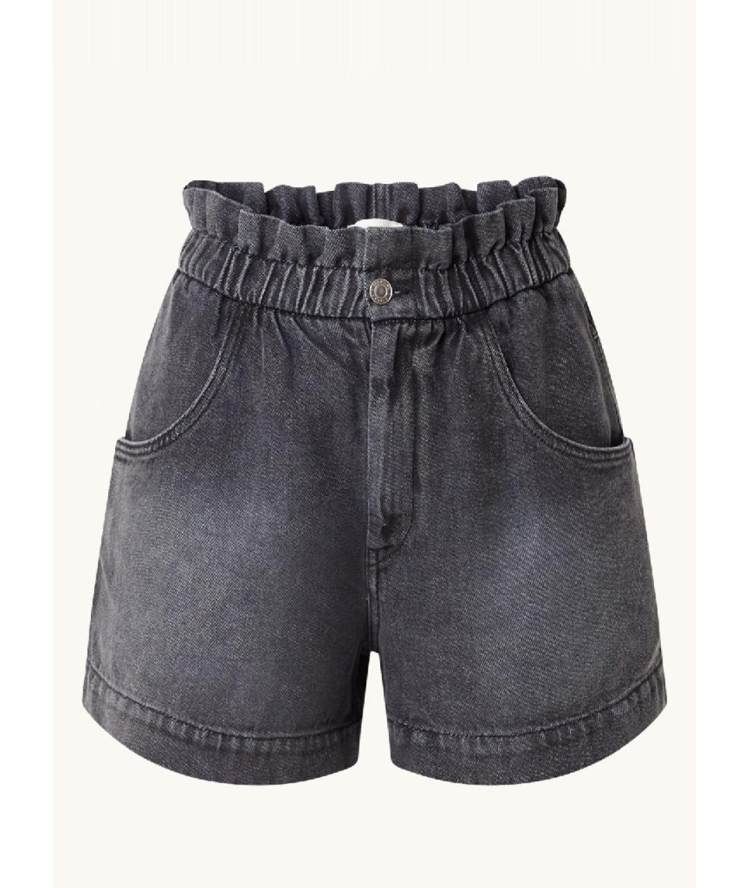 ISABEL MARANT ETOILE Антрацитовые шорты, фото 10