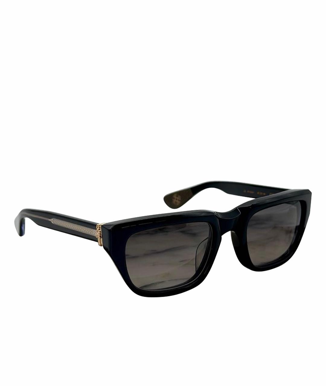 CHROME HEARTS Черные пластиковые солнцезащитные очки, фото 1