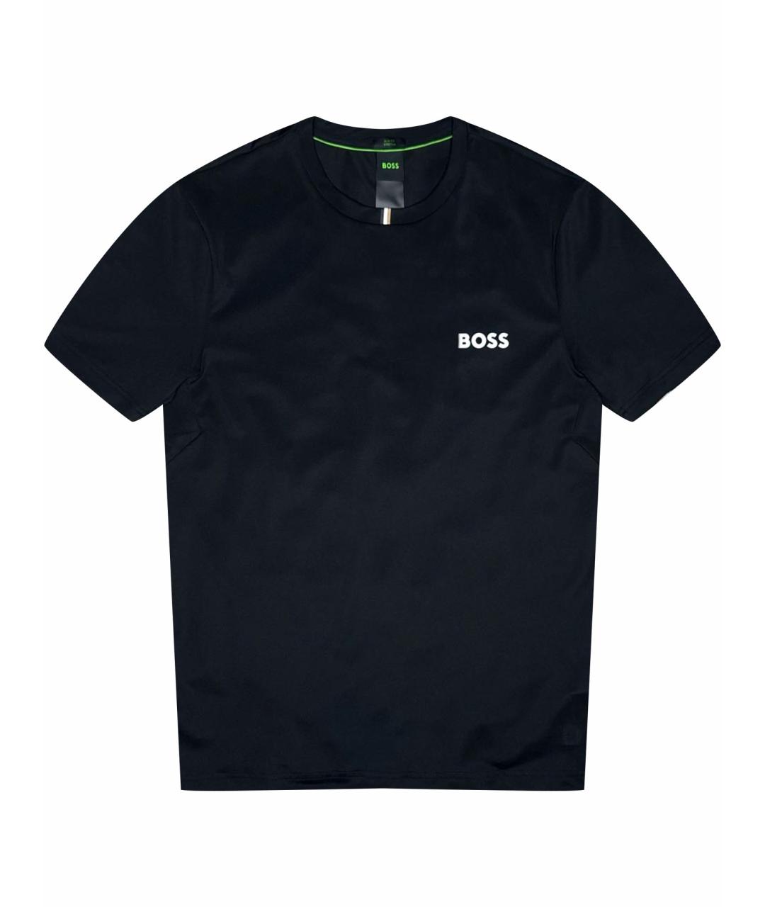 HUGO BOSS Черная футболка, фото 1