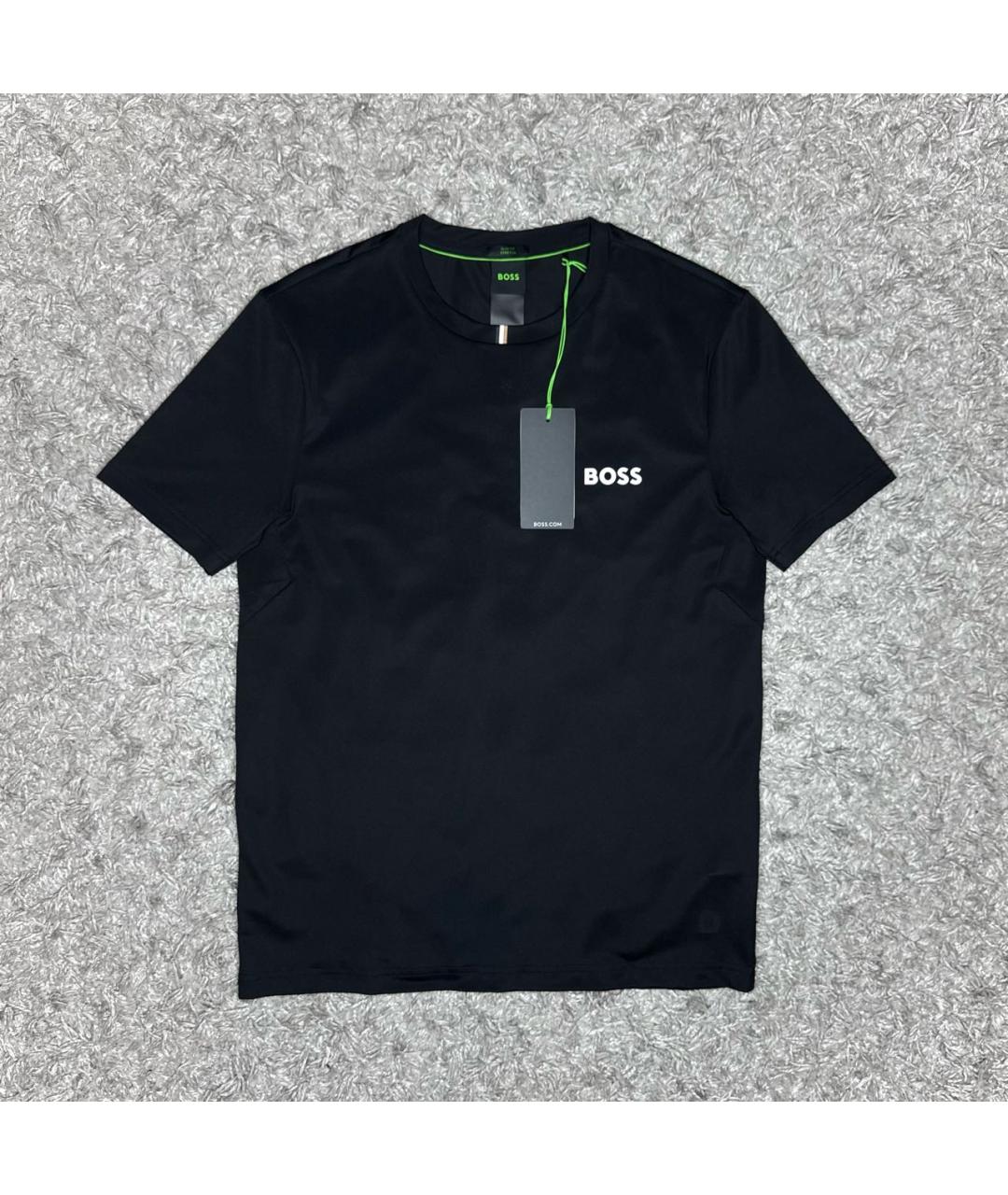 HUGO BOSS Черная футболка, фото 7