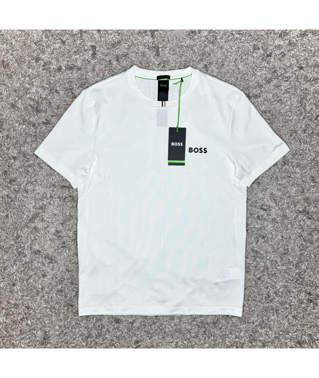 HUGO BOSS Белая футболка, фото 7