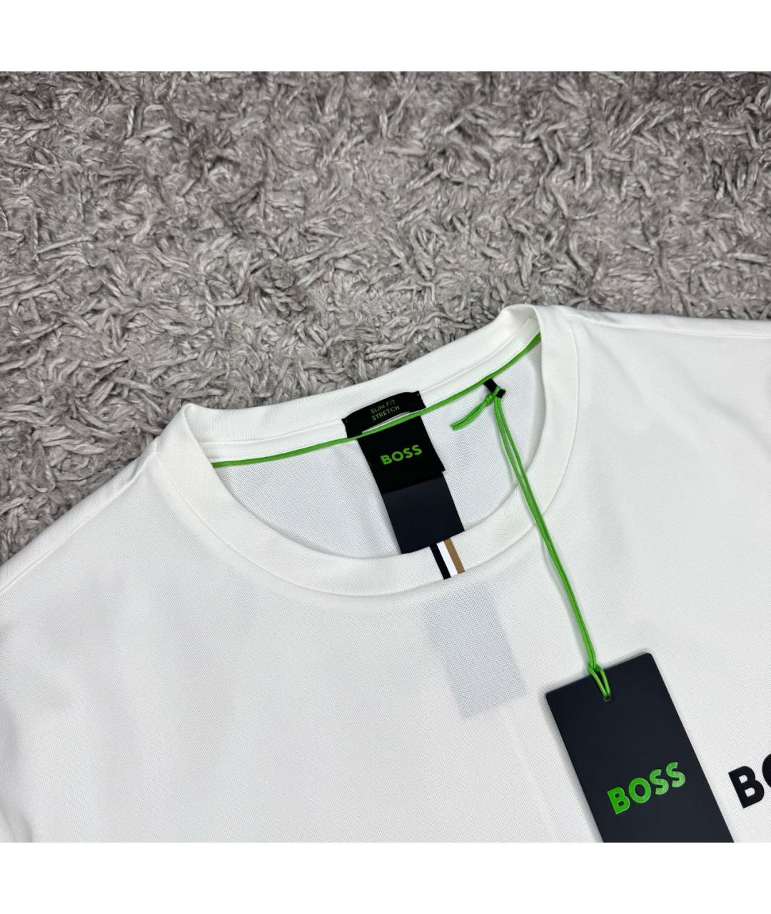 HUGO BOSS Белая футболка, фото 2
