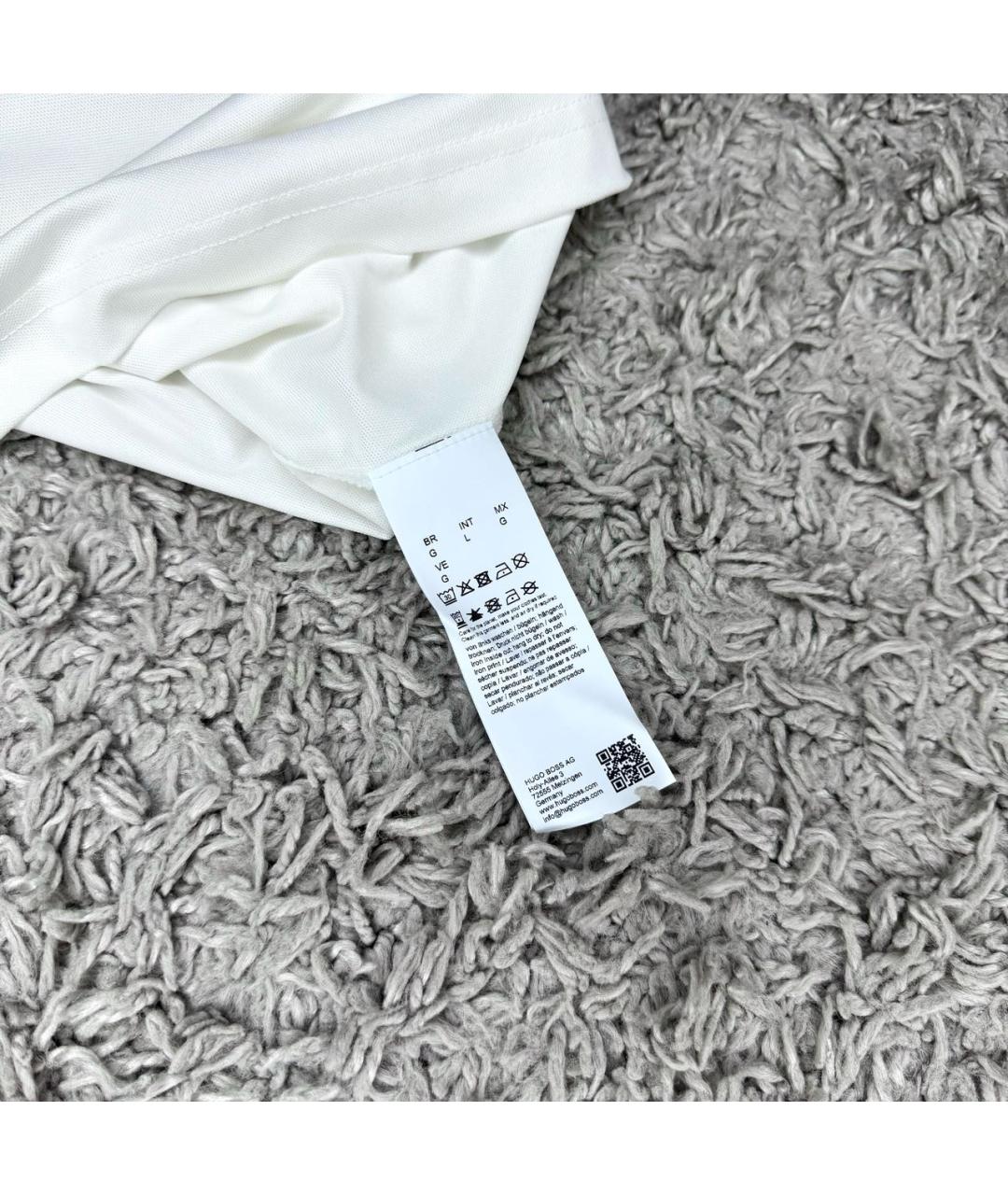 HUGO BOSS Белая футболка, фото 5