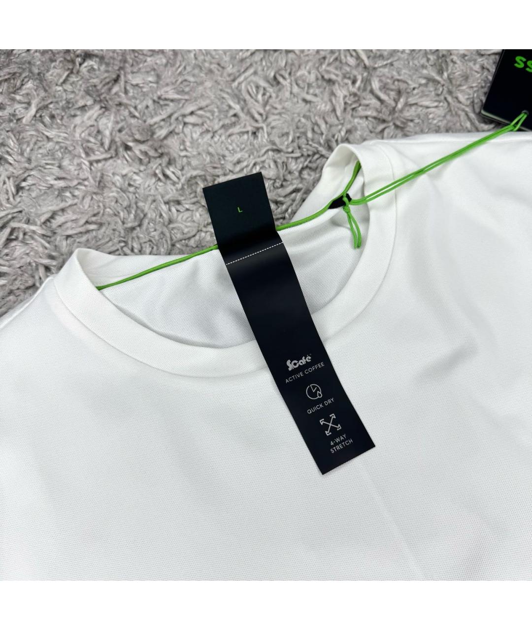 HUGO BOSS Белая футболка, фото 3