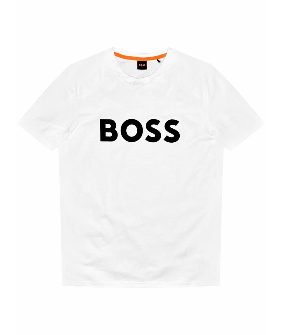 HUGO BOSS Белая хлопковая футболка, фото 1
