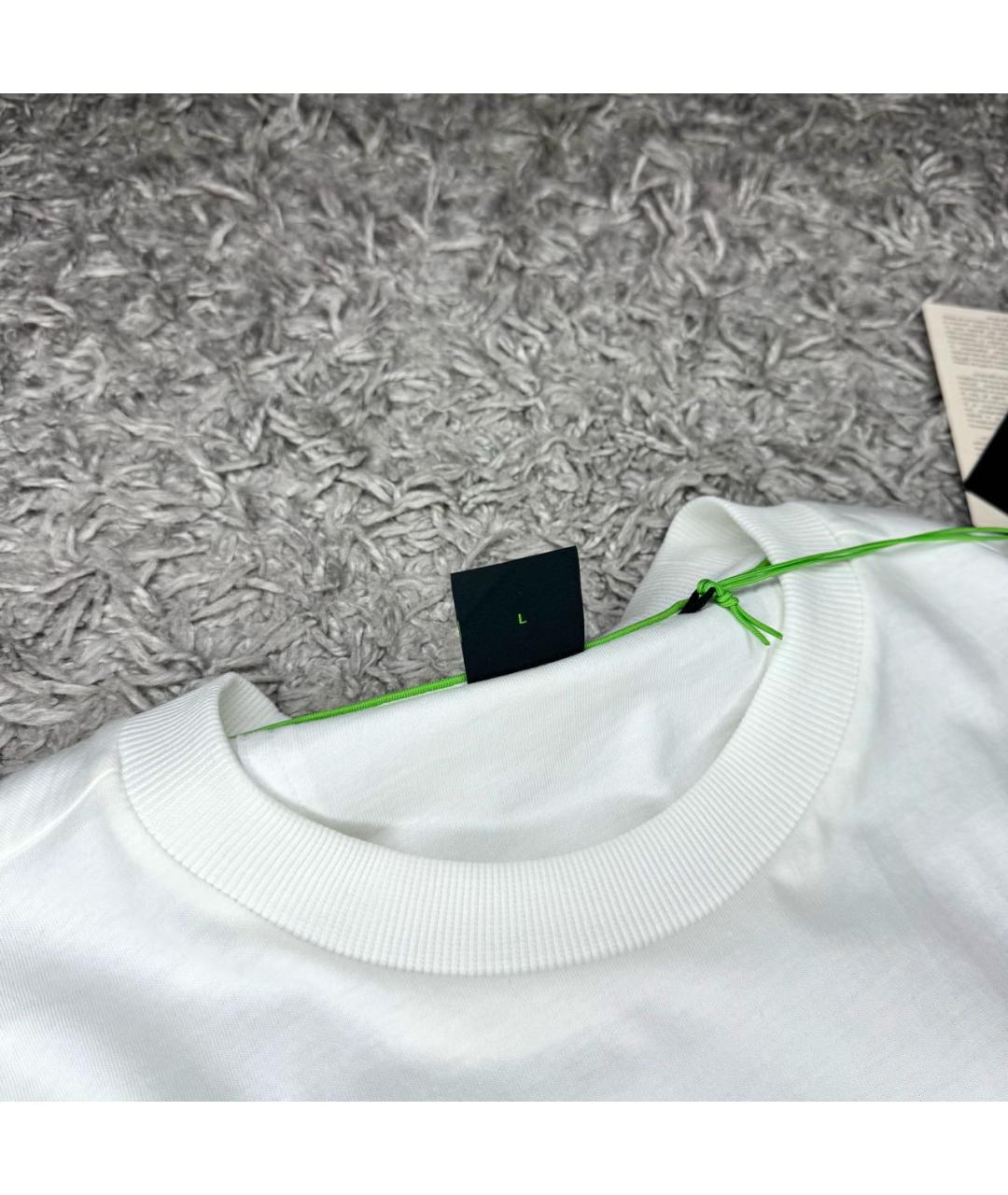 HUGO BOSS Белая футболка, фото 4