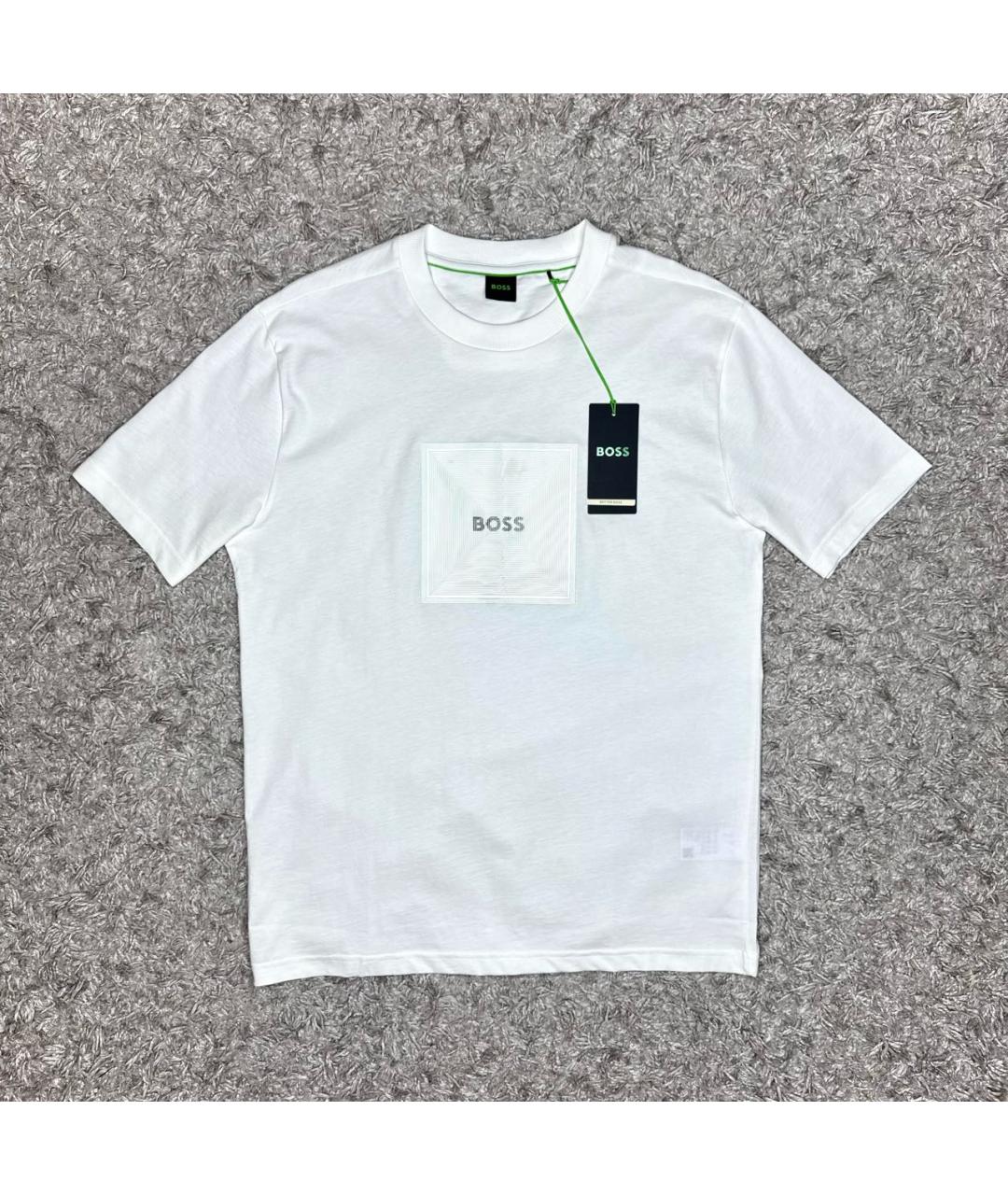 HUGO BOSS Белая футболка, фото 7