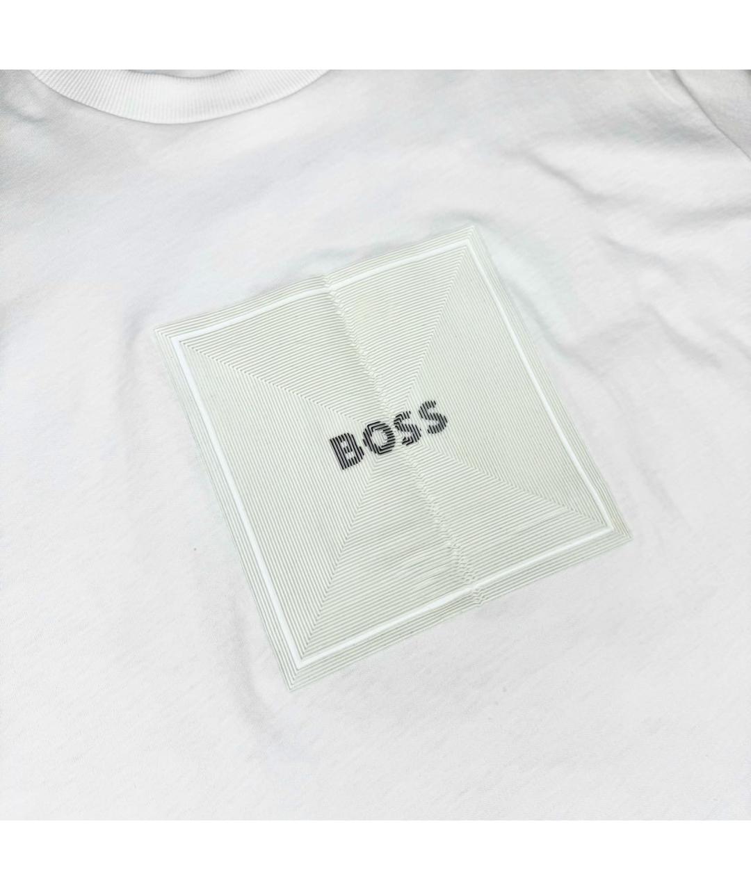HUGO BOSS Белая футболка, фото 6