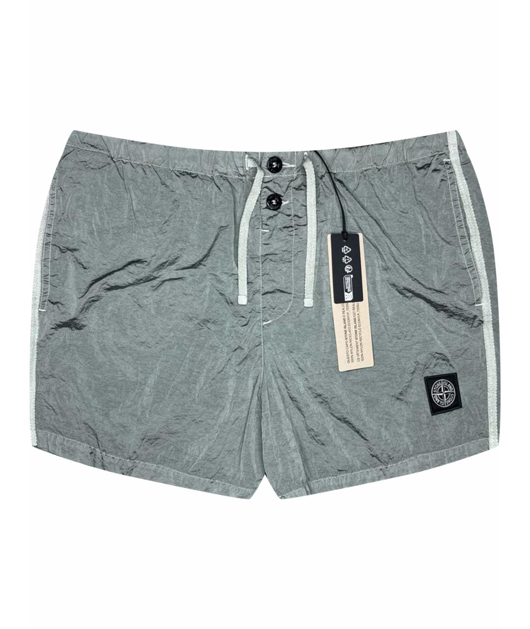 STONE ISLAND Серые шорты, фото 1