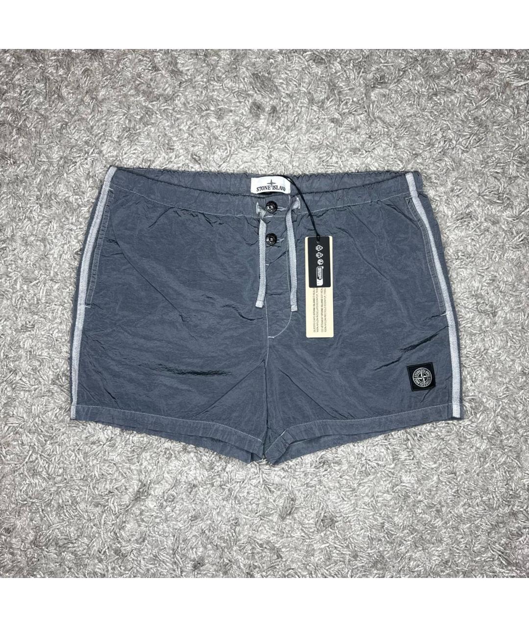 STONE ISLAND Синие шорты, фото 6