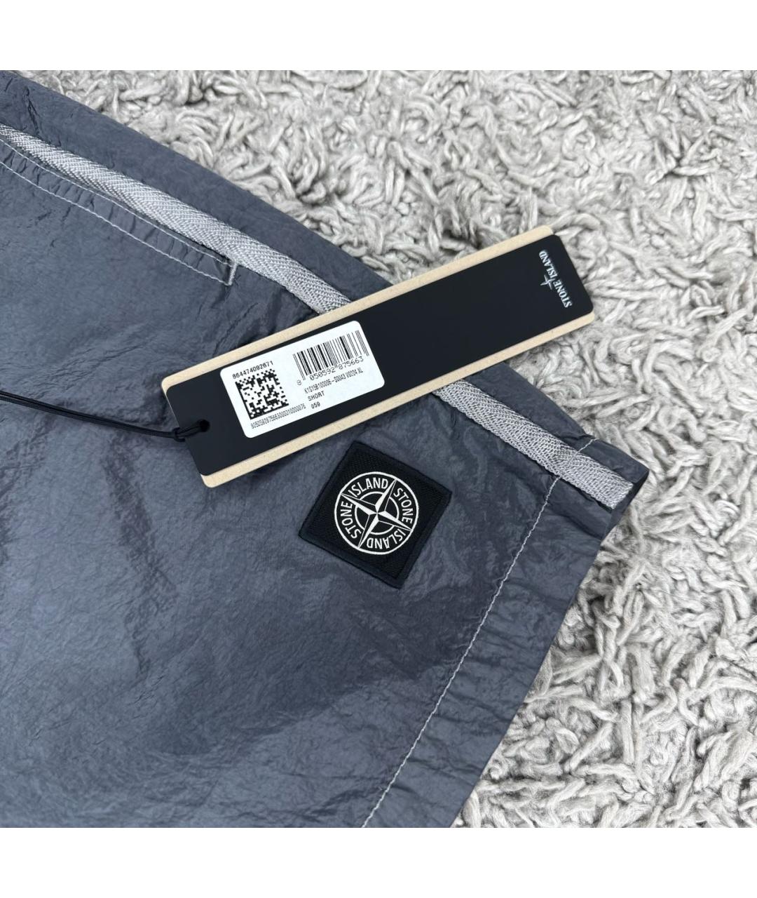 STONE ISLAND Синие шорты, фото 3
