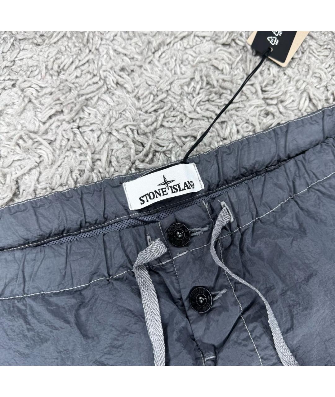STONE ISLAND Синие шорты, фото 4