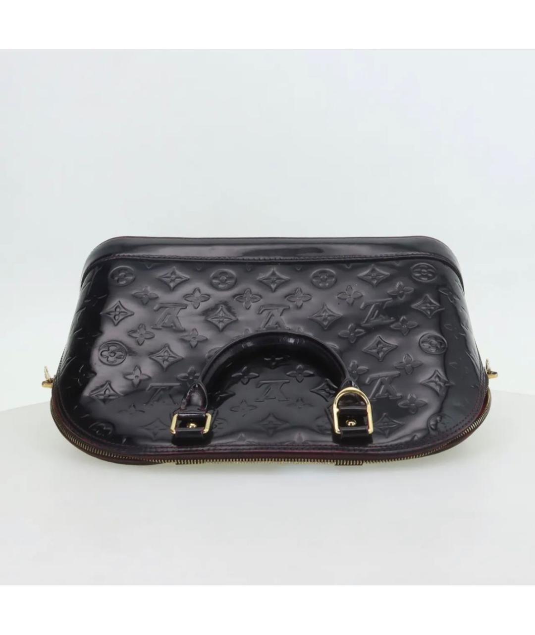 LOUIS VUITTON Черная сумка с короткими ручками, фото 4