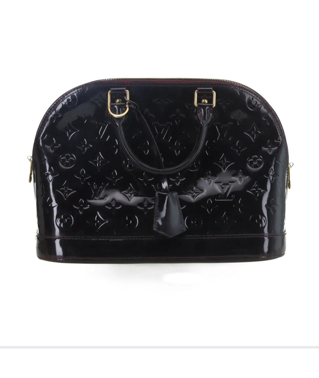 LOUIS VUITTON Черная сумка с короткими ручками, фото 8