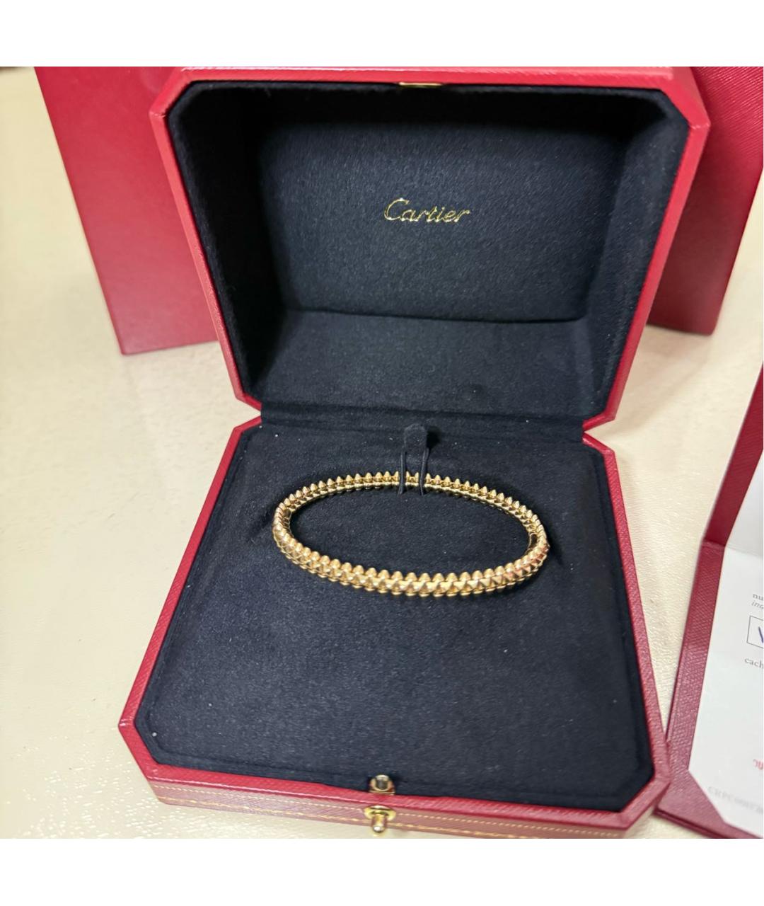 CARTIER Золотой браслет из желтого золота, фото 2