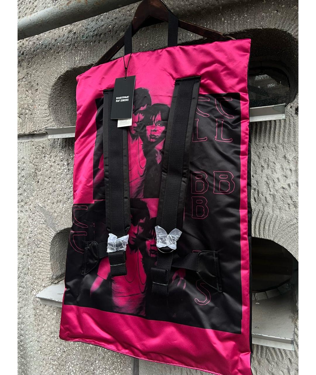RAF SIMONS Черный синтетический рюкзак, фото 3