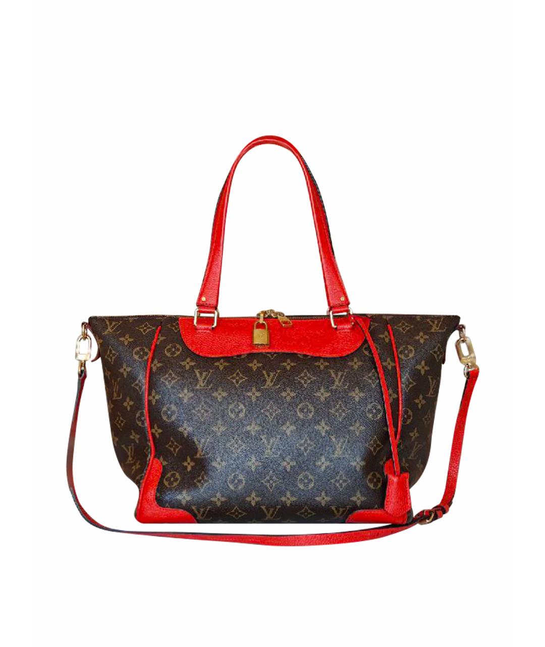 LOUIS VUITTON Коричневая сумка тоут, фото 1