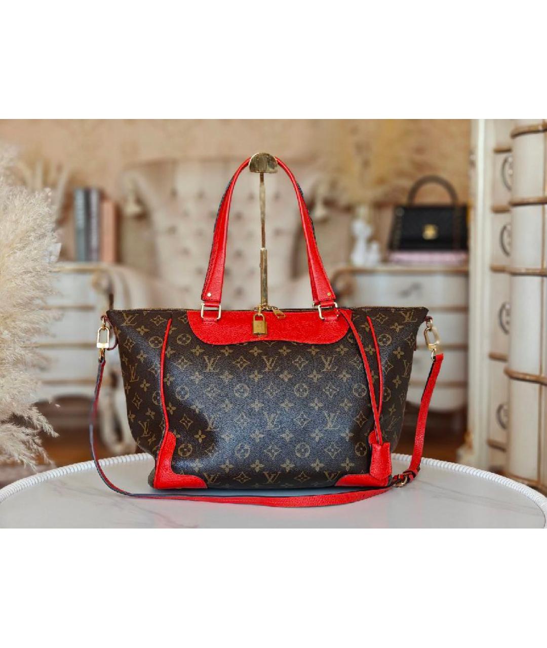 LOUIS VUITTON Коричневая сумка тоут, фото 2
