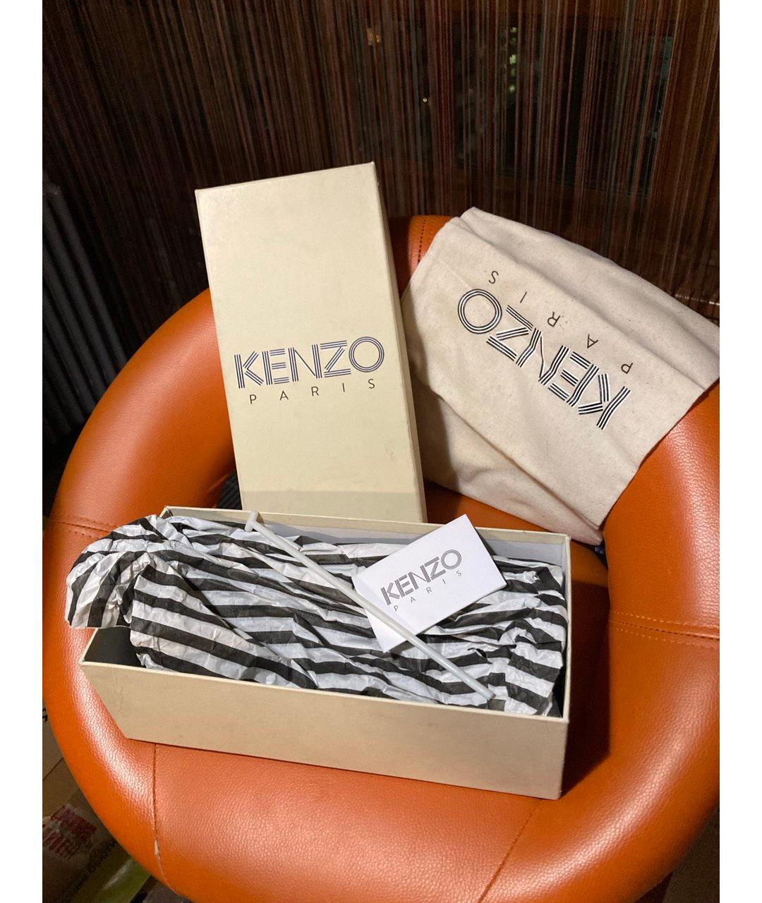 KENZO Мульти кожаные балетки, фото 8