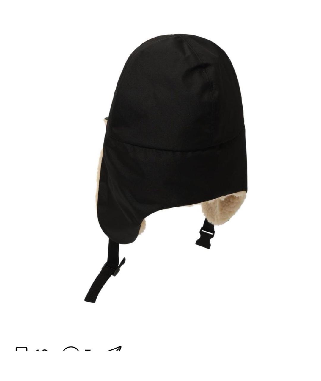 MOSCHINO Черная шапка, фото 2