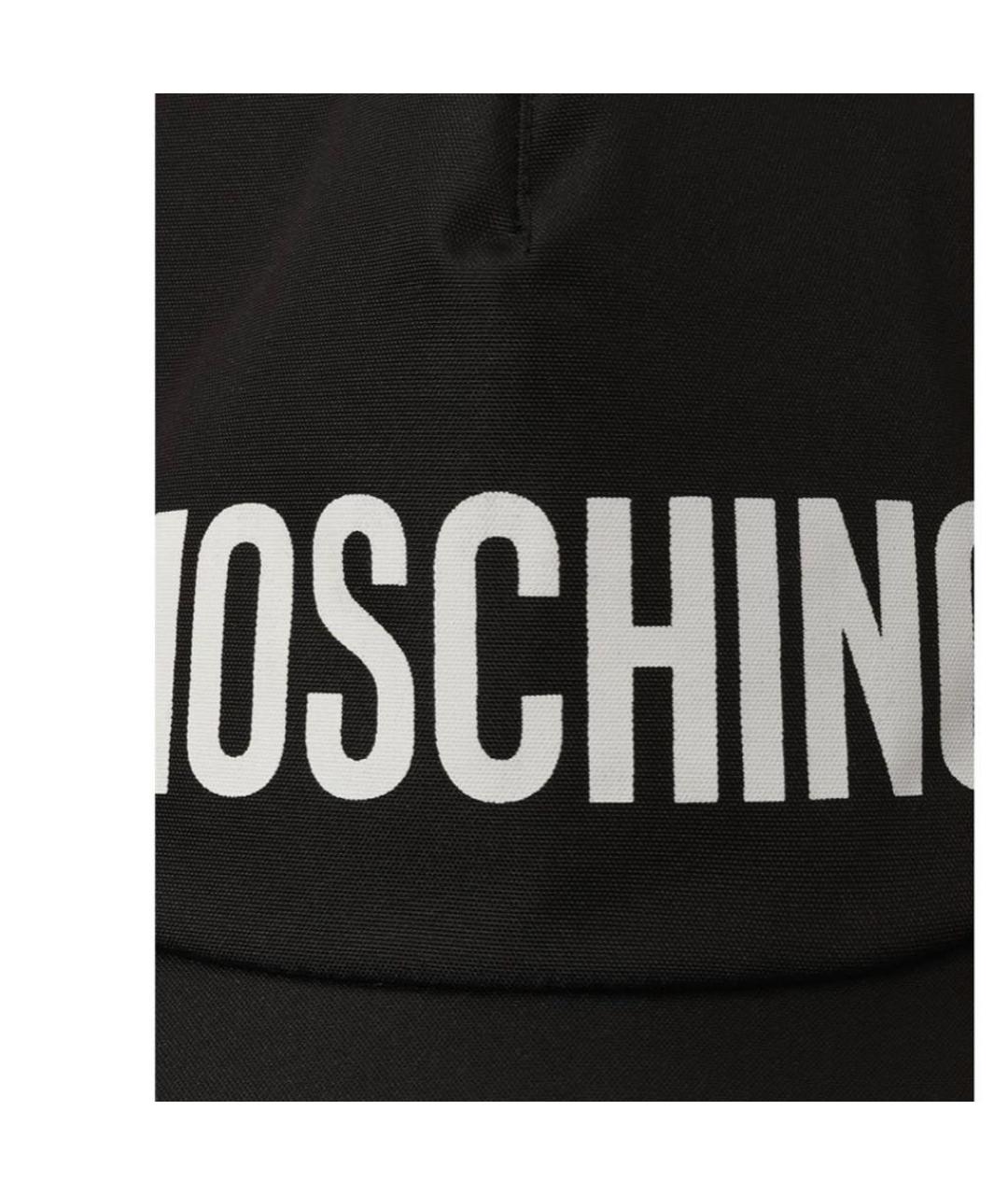 MOSCHINO Черная шапка, фото 3