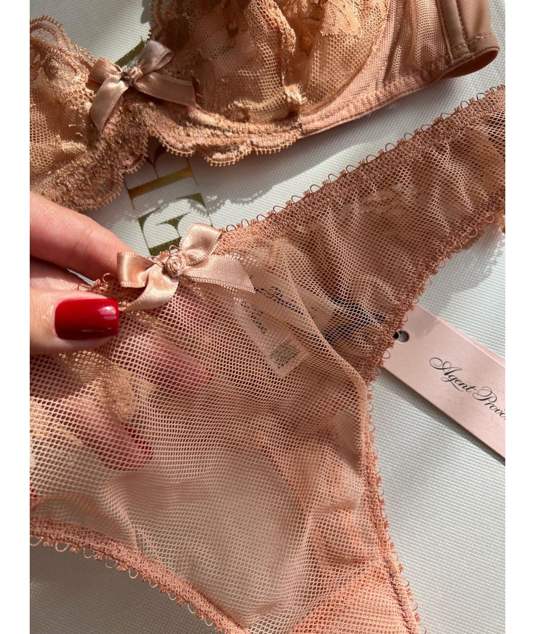 AGENT PROVOCATEUR Коралловый комплекты, фото 7