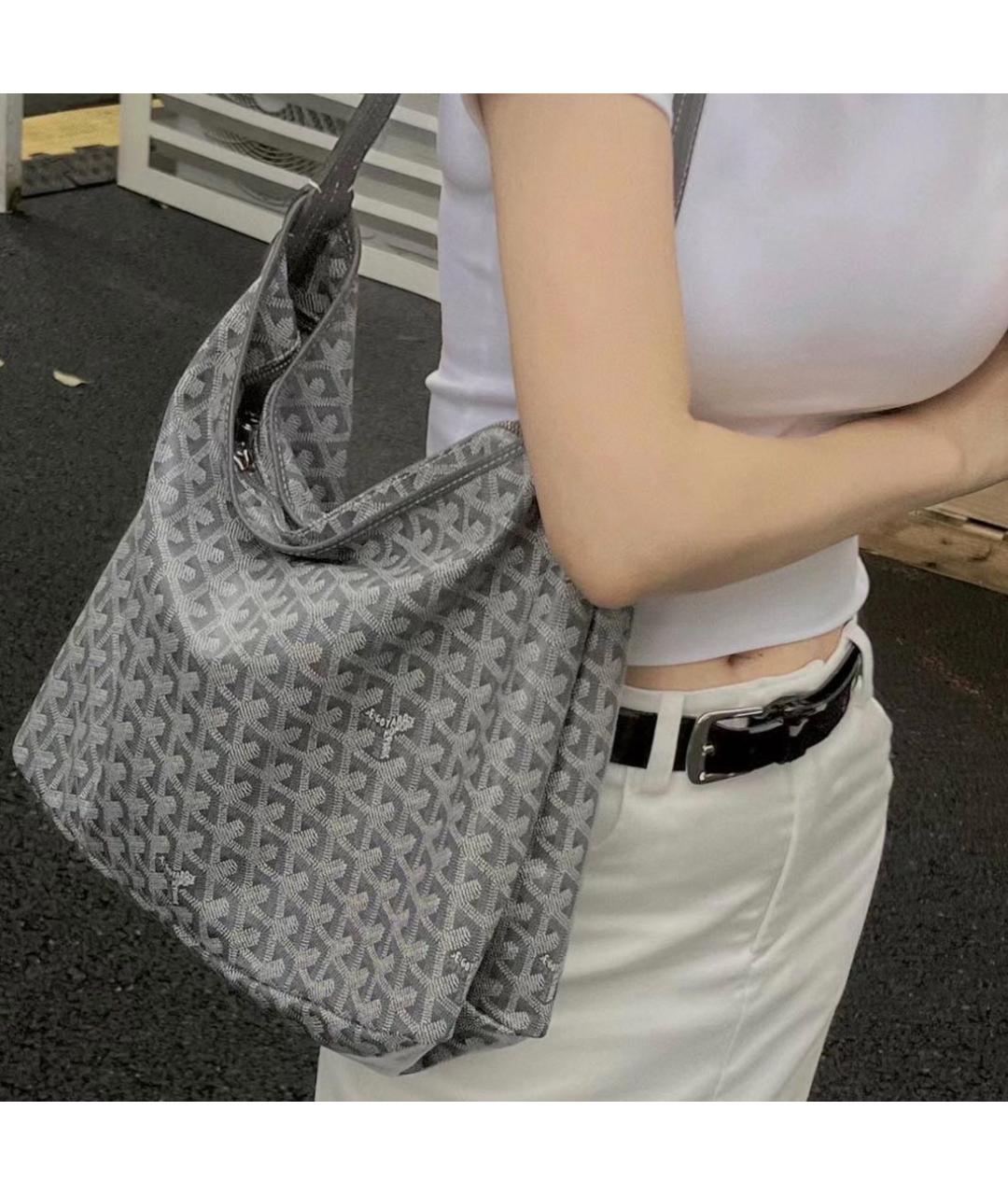 GOYARD Серая сумка тоут, фото 7