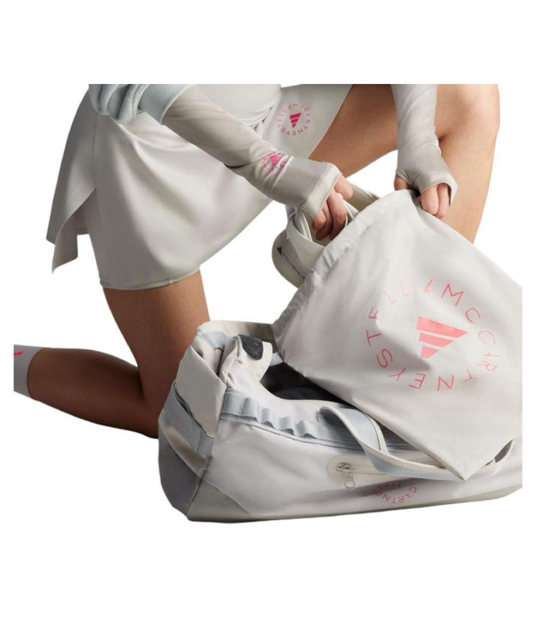 ADIDAS BY STELLA MCCARTNEY Белая дорожная/спортивная сумка, фото 5