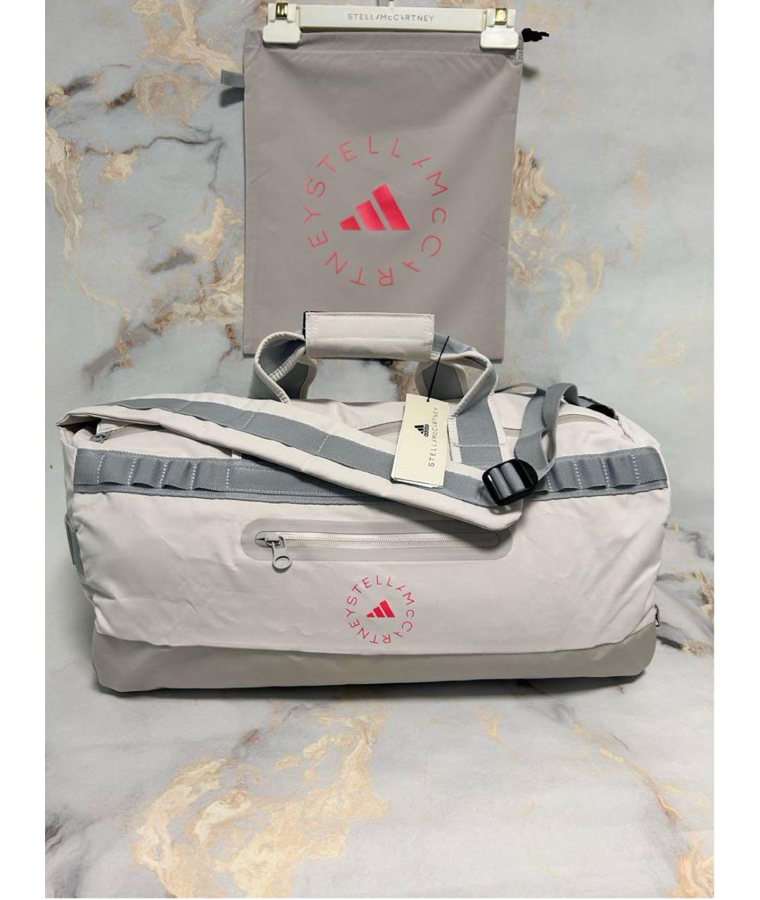 ADIDAS BY STELLA MCCARTNEY Белая дорожная/спортивная сумка, фото 3